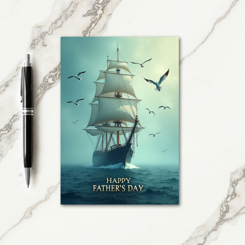 Oceanic Fathers Day Voyage Card