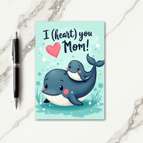Oceanic Love Mothers Day Card
