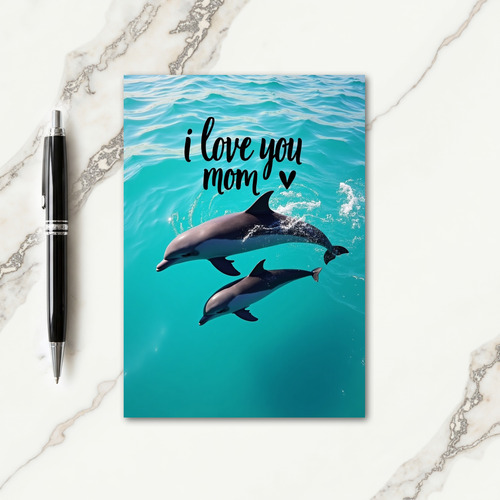 Oceanic Love You Mom Card