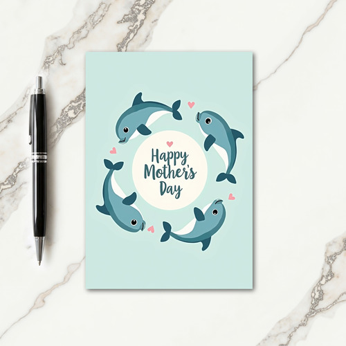 Oceanic Sweet Mothers Day Card