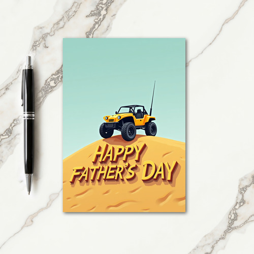 Off Roading Fathers Day Card