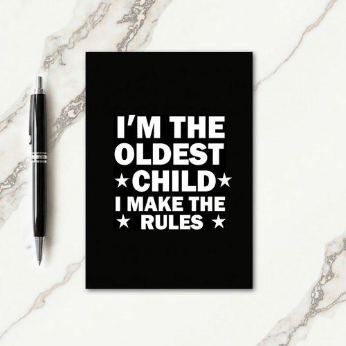 Oldest Child Star Rules Card