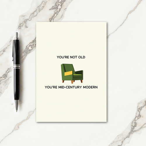 Olive Armchair Mothers Day Card
