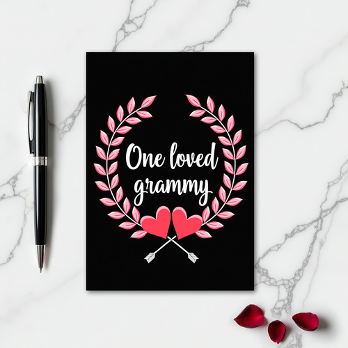 One Loved Grammy Sweet Card