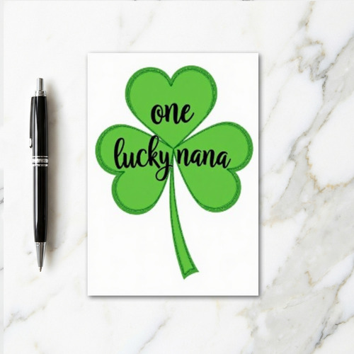 One Lucky Nana Card