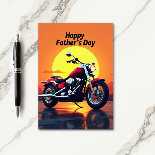 Open Road Fathers Day Card