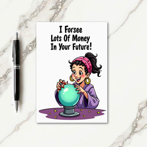 Optimistic Future Birthday Card