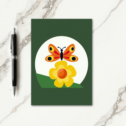 Orange Blossom Mothers Day Card