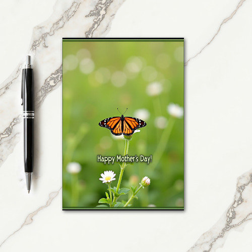 Orange Wings Sweet Day Card