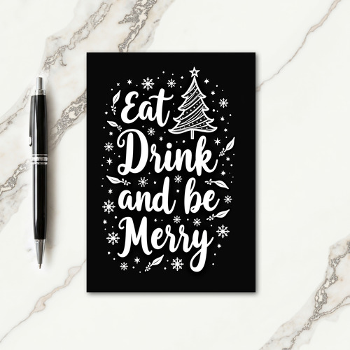 Ornamental Christmas Card
