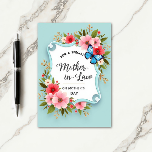 Ornate Mothers Day Greeting Card