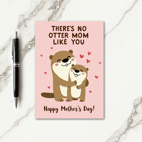 Otter Sweet Mothers Day Love Card
