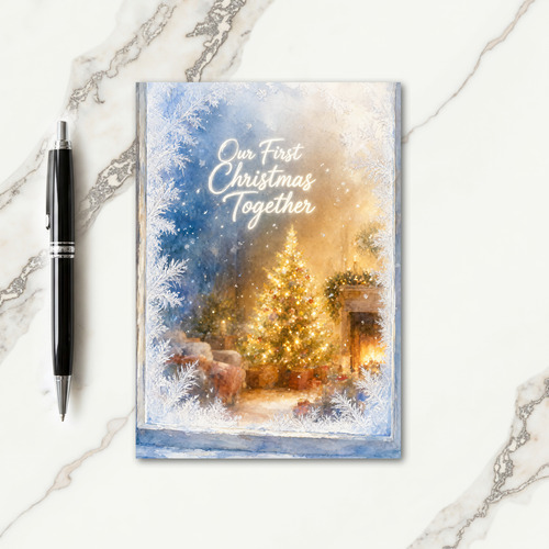 Our First Christmas Together Card