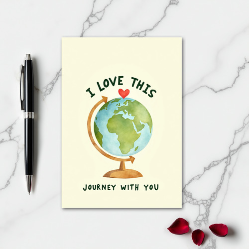 Our World Love Journey Card