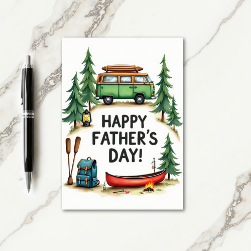 Outdoors Fathers Day Card