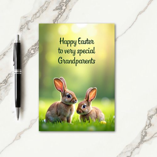 Oval Surprise Lagomorphs Card