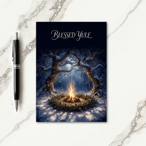 Pagan Christmas Greeting Card