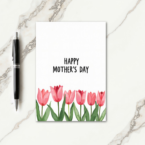 Painterly Happy Mothers Day Card