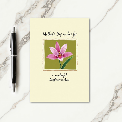Painterly Mothers Day Art Card