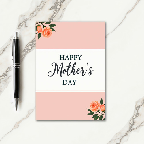 Painterly Mothers Day Floral Card