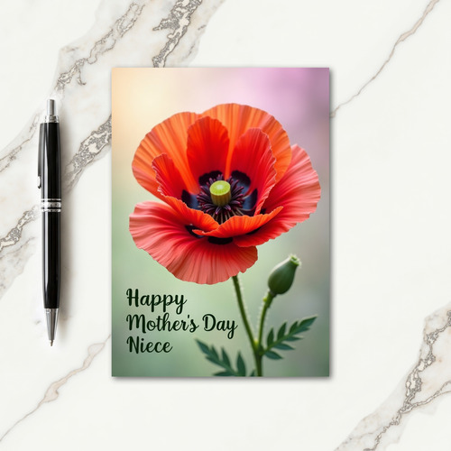 Painterly Petals Mothers Day Card