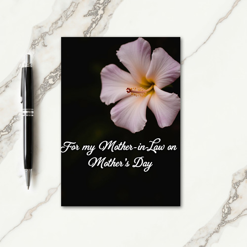 Pale Rose Mothers Day Card