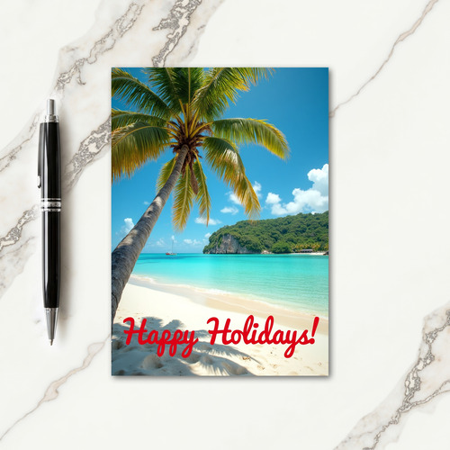 Palm Christmas Card