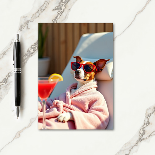 Pampered Pet Birthday Card