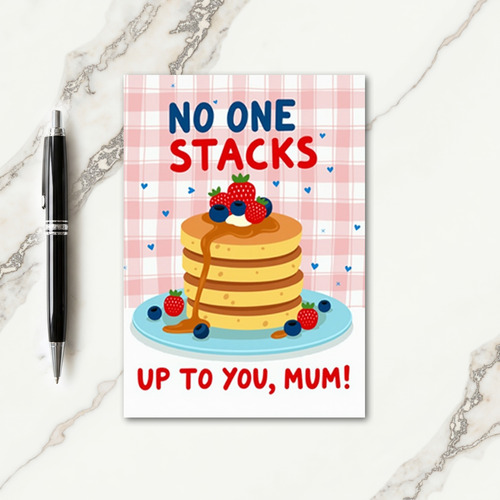 Pancake Mum Appreciation Card
