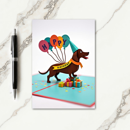 Paper Art Birthday Card