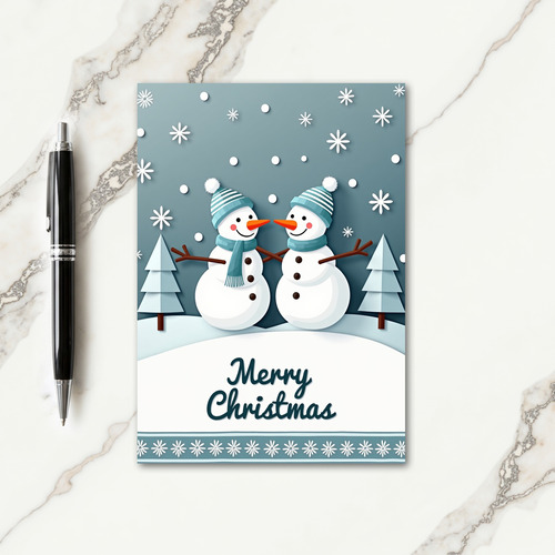 Paper Art Winter Card