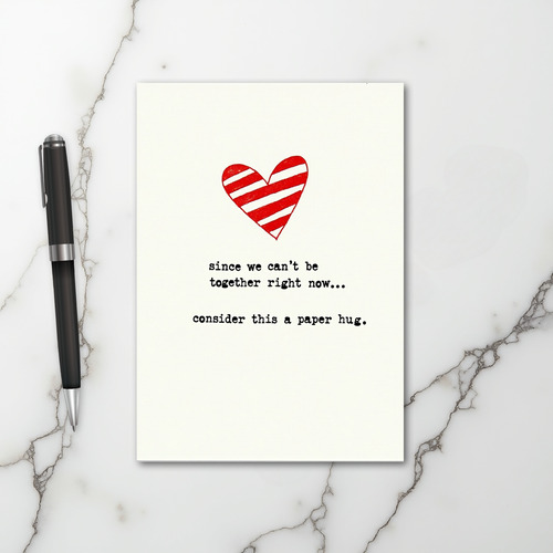 Paper Hug Missing You Card