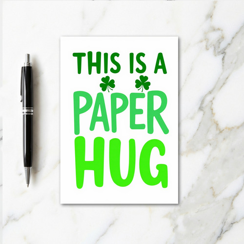 Paper Hug Simple Send Card