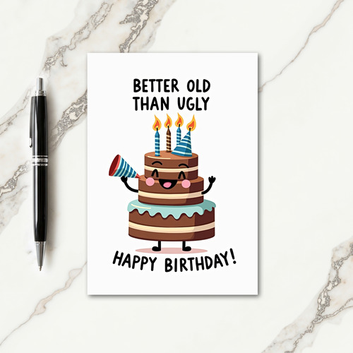 Party Cake Birthday Card