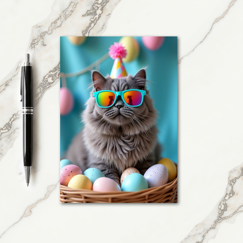 Party Cat Celebration Card