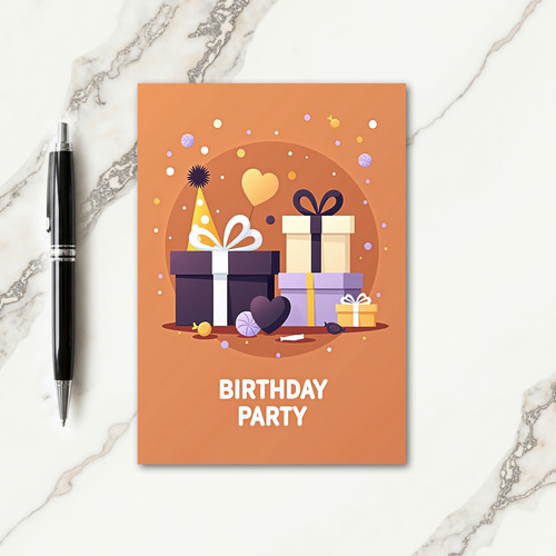 Party Hat Celebration Card