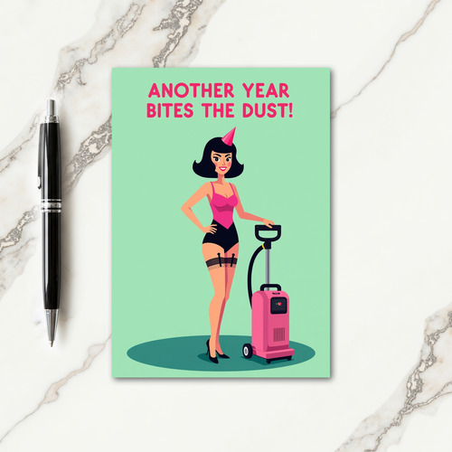 Party Lady Birthday Card