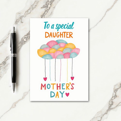 Pastel Affection Mothers Day Card