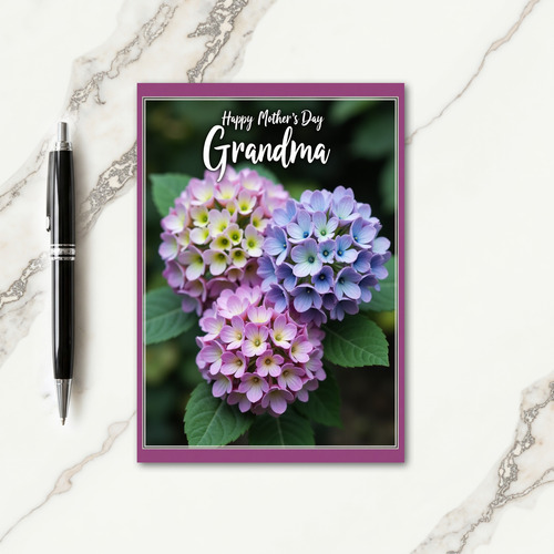 Pastel Blooms Mothers Day Card