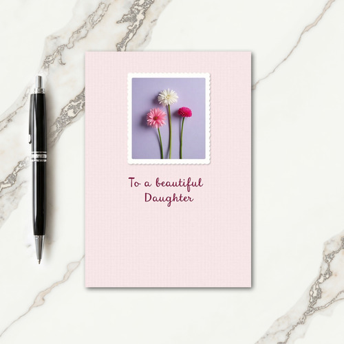 Pastel Daughter Mothers Day Card