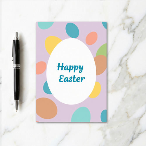 Pastel Easter Greeting Card