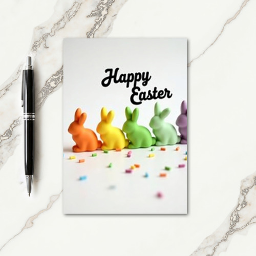 Pastel Easter Shapes Card