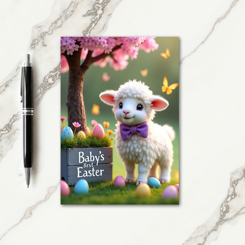 Pastel Eggs Springtime Card