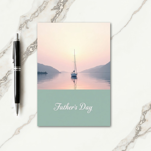 Pastel Fathers Day Card