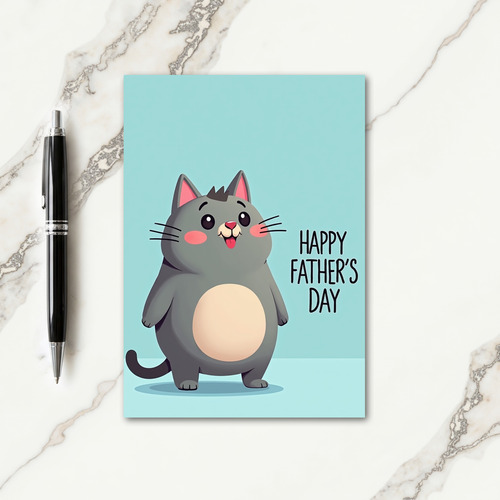 Pastel Fathers Day Critter Card