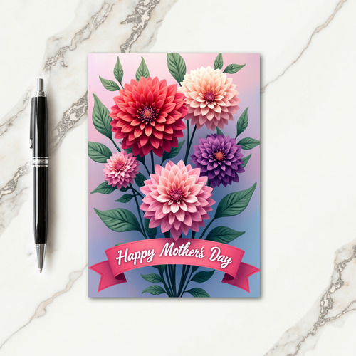 Pastel Floral Bouquet Card