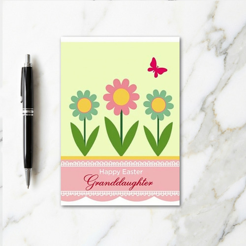 Pastel Floral Easter Card