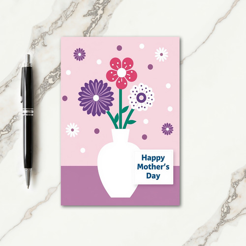 Pastel Floral Greeting Card