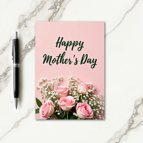 Pastel Floral Message Card