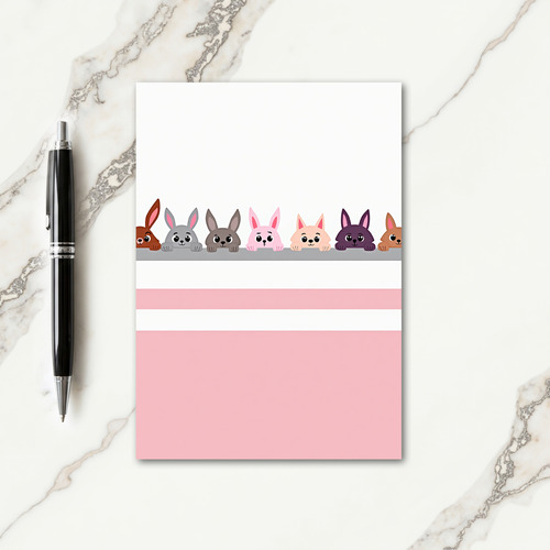 Pastel Friends Cute Critters Card